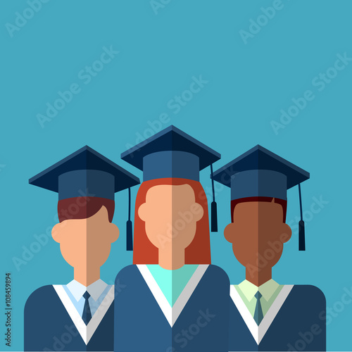 Student Group Graduation Gown