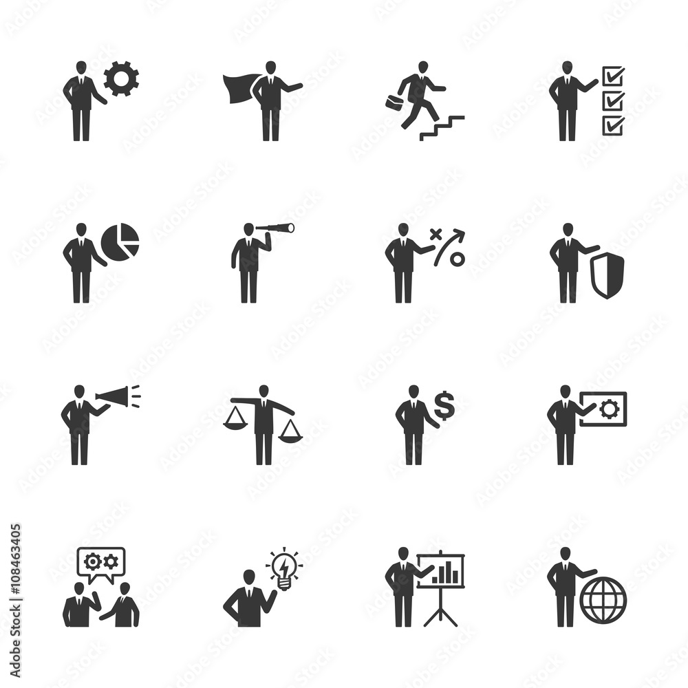 Business Management Icons - Set 2 Business Management Icons - Set 2