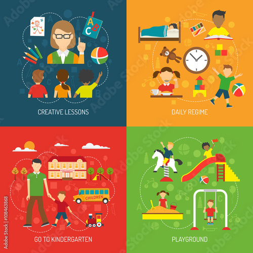 Kindergarten 2x2 Concept