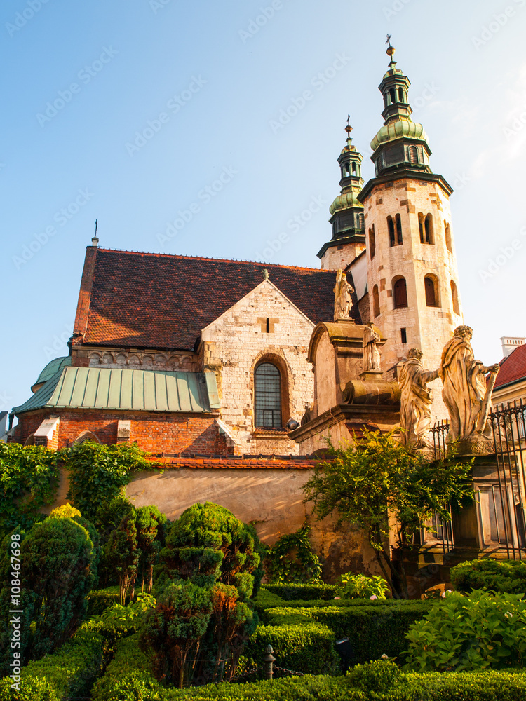 St Andrew church in Krakow