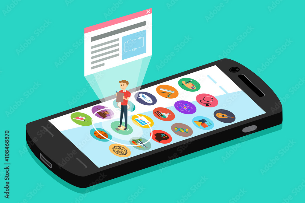 Online Education Concept