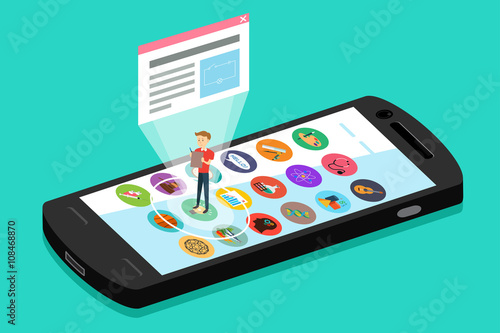 Wallpaper Mural Online Education Concept Torontodigital.ca