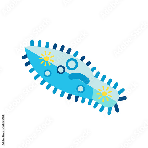 Paramecium Caudatum Vector Icon photo