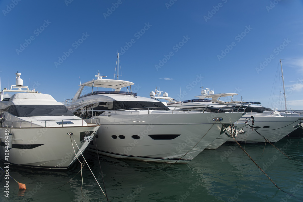 Vistas de puerto Banús, Marbella