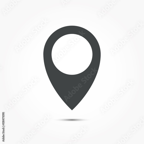 А point on the map
