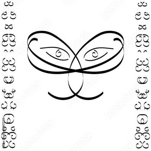 Fototapeta Naklejka Na Ścianę i Meble -  Fase of tiger tattoo