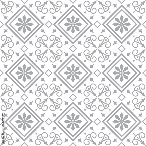 Vector seamless pattern background in grey.