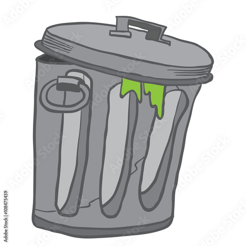 garbage can