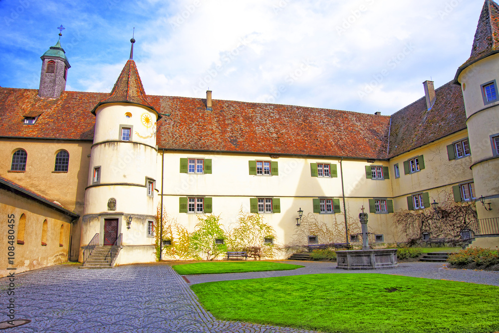 Benedictine St Mary and Mark Abbey in Reichenau Island Benedictine St Mary and Mark Abbey in Reichenau Island