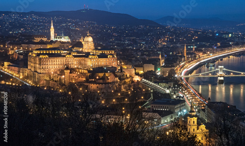 Budapest at night
