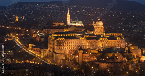 Budapest at night