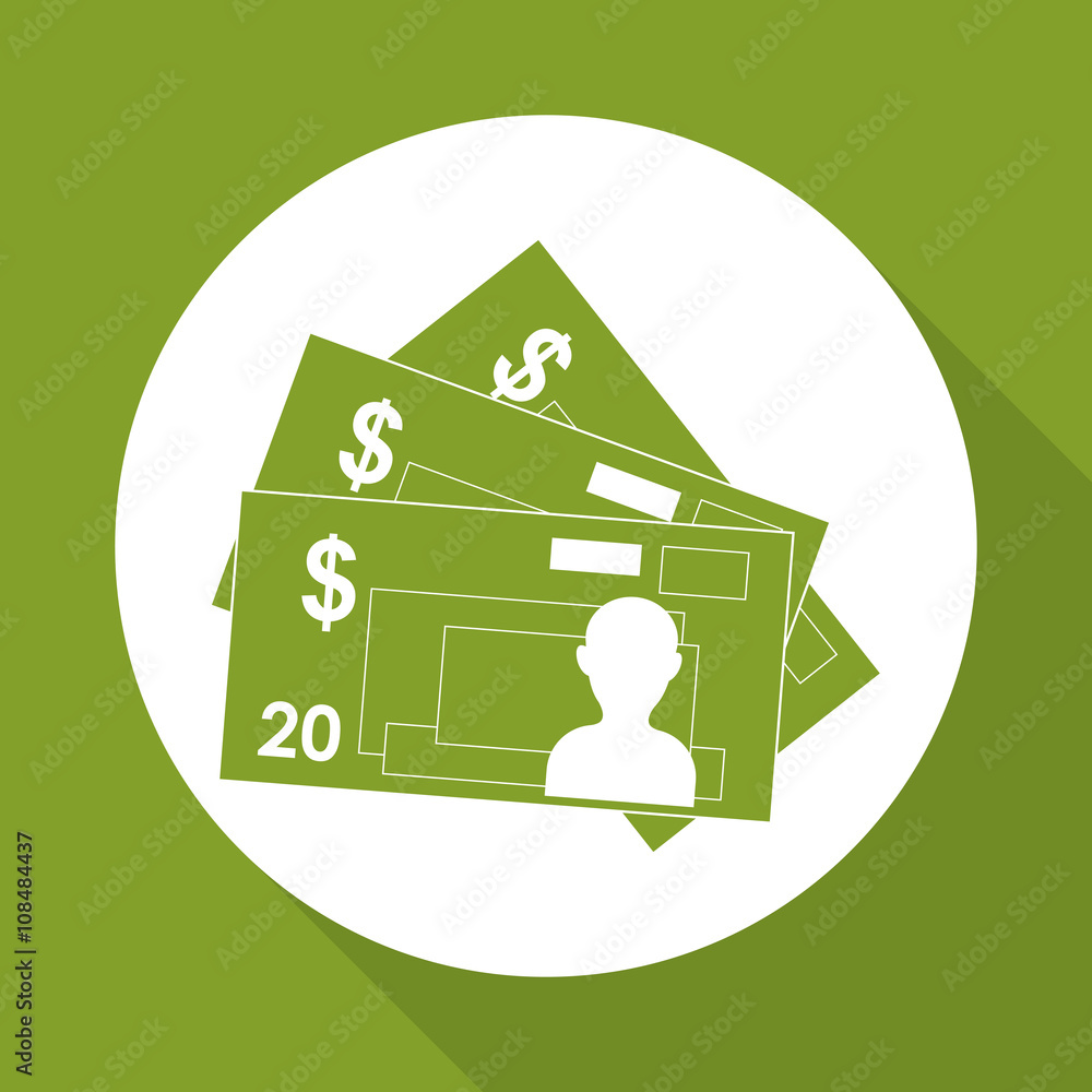 Vector illustration of Money , editable icon Vector illustration of Money , editable icon