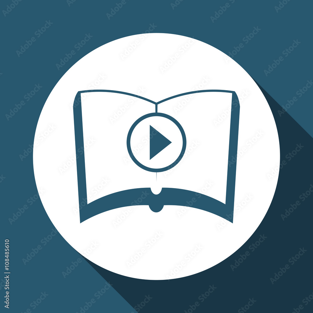 Vector illustration of Online training , editable icon Vector illustration of Online training , editable icon