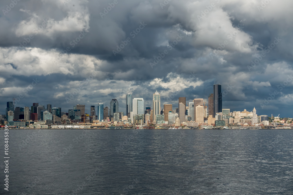 Seattle Skyline Mid-section 3 Seattle Skyline Mid-section 3