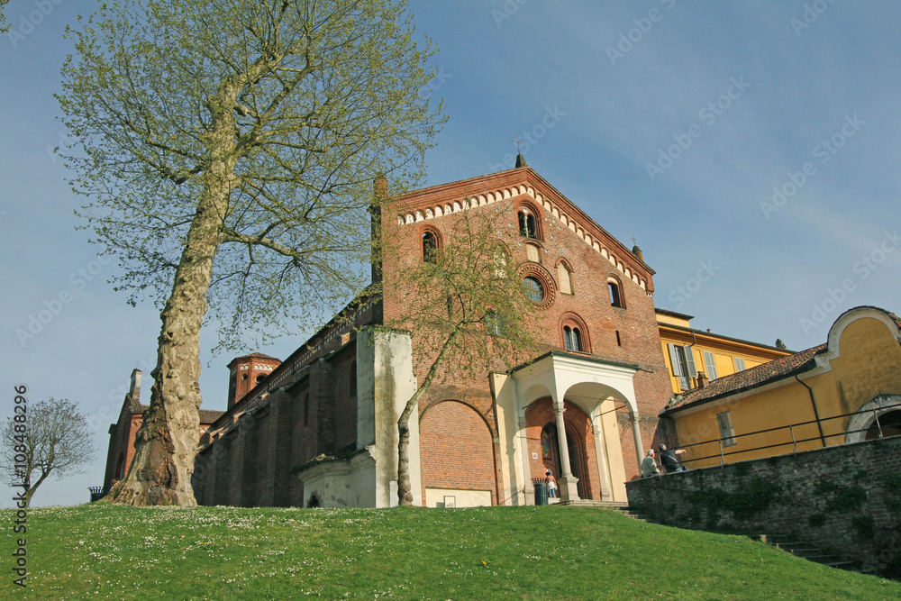 la chiesa dell'Abbazia di Morimondo