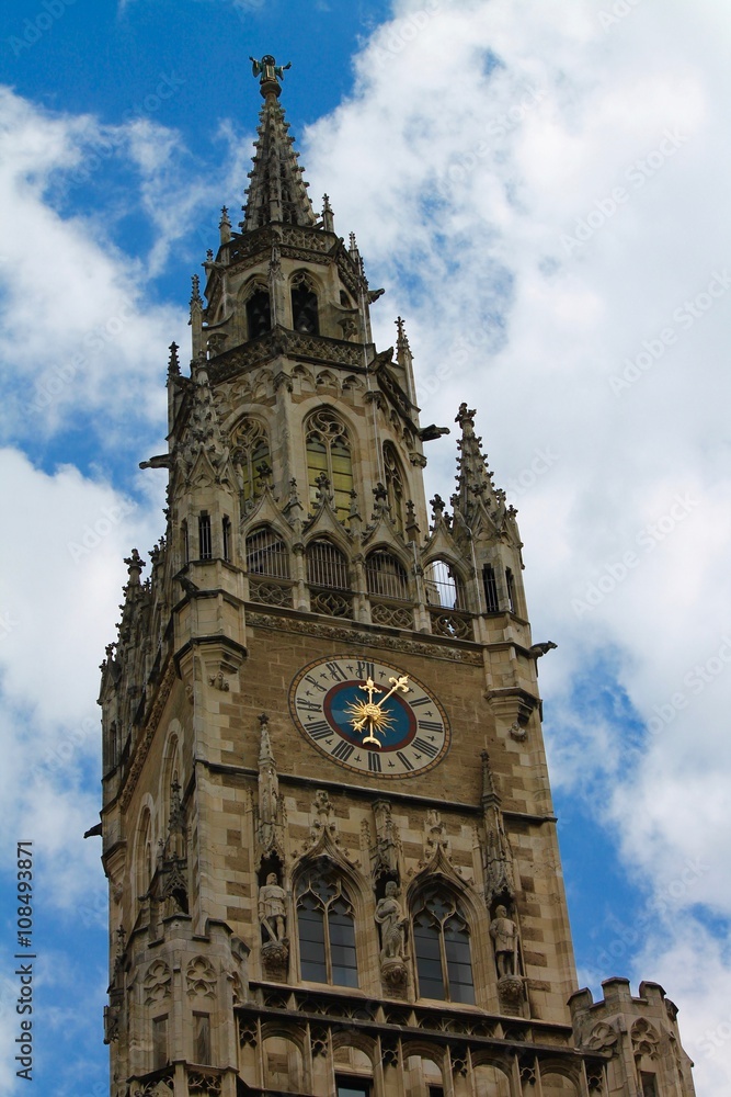 Fototapeta premium Monaco di Baviera - Marienplatz