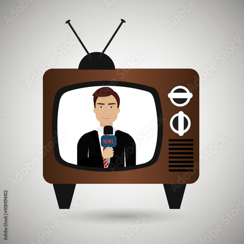 news reporter design 