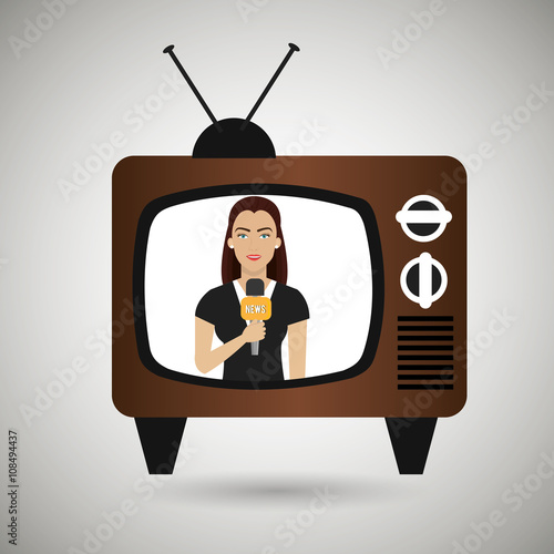 news reporter design 