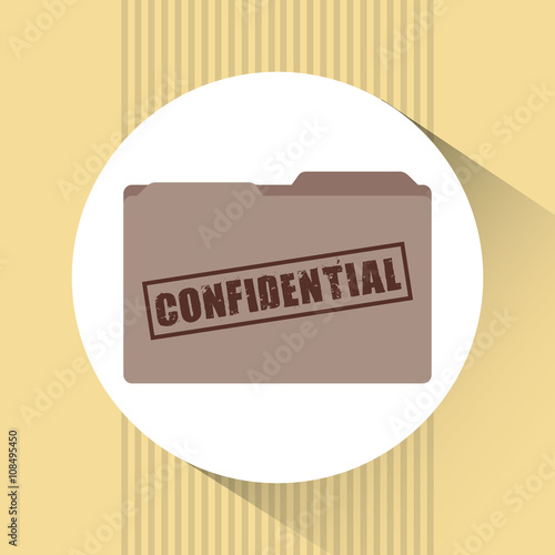 confidential folder design 