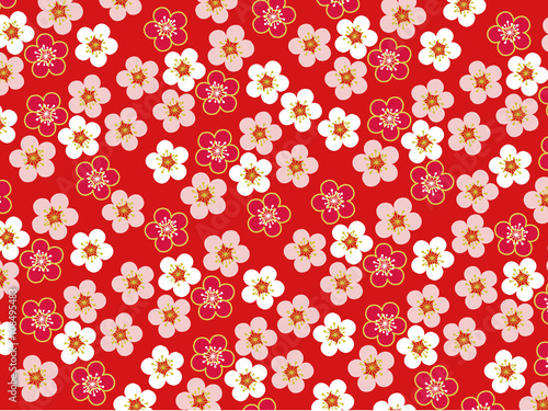 Background pattern of plumm