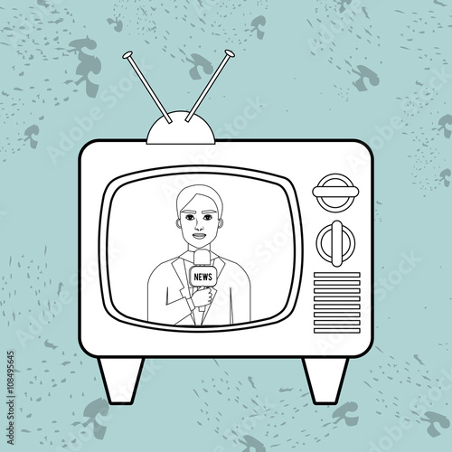 news reporter design 