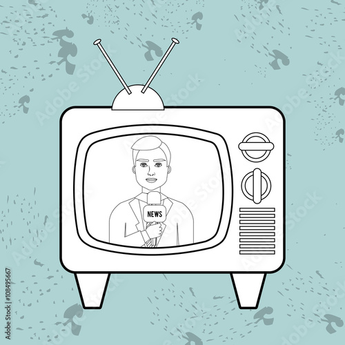news reporter design 