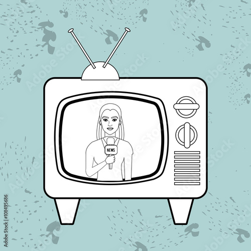 news reporter design 