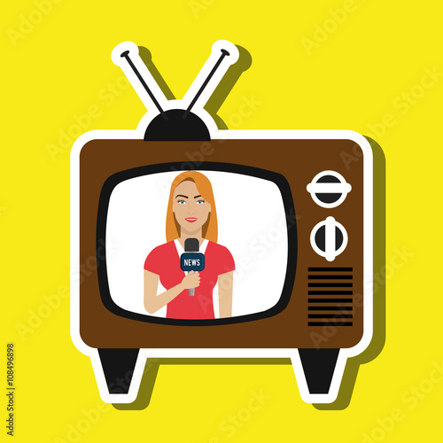 news reporter design 