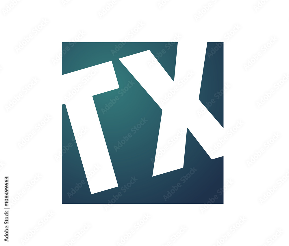 TX Initial Logo for your startup venture TX Initial Logo for your startup venture