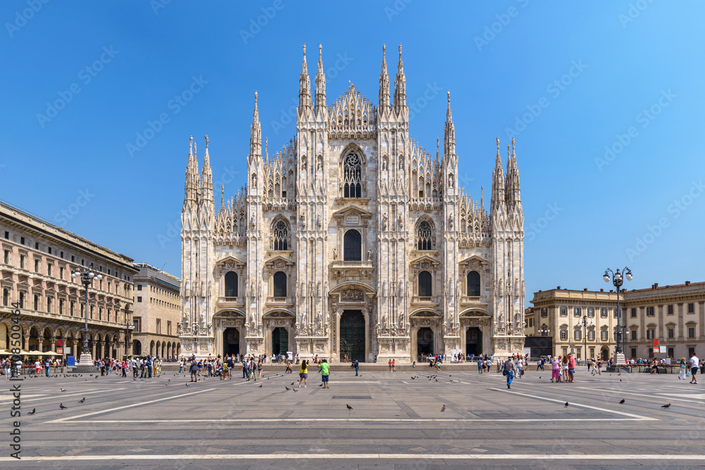 Naklejka premium Milan Duomo, Mediolan, Włochy