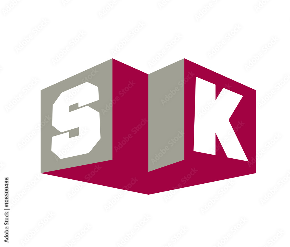 SK Initial Logo for your startup venture SK Initial Logo for your startup venture