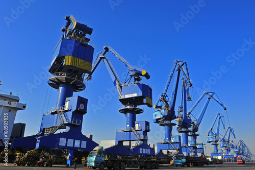 The port crane