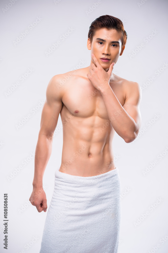 Fototapeta premium Attractive man