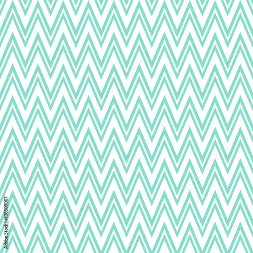 white & aqua modern chevron pattern, seamless texture background