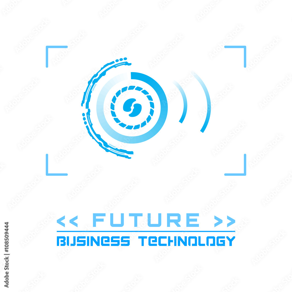 future element icons, business logo, vector technology