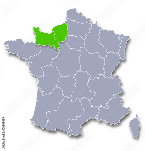 normandie région de france