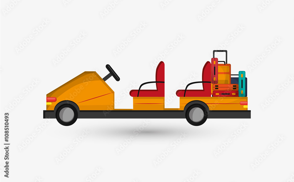 Naklejka premium Travel illustration design, editable vector