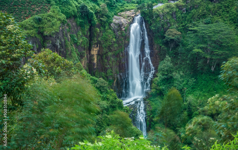 Fototapeta premium Wodospad Devon w Nuwara-eliya na Sri Lance