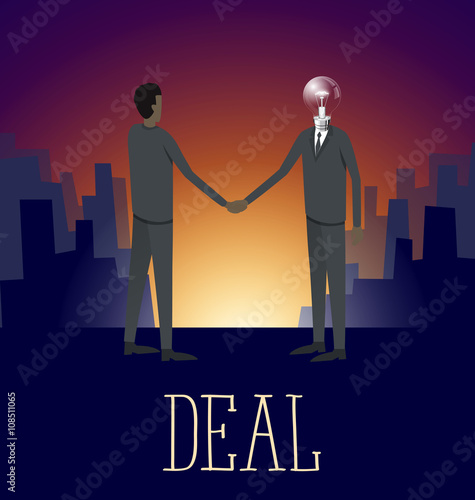 Vector Flat Business Concept