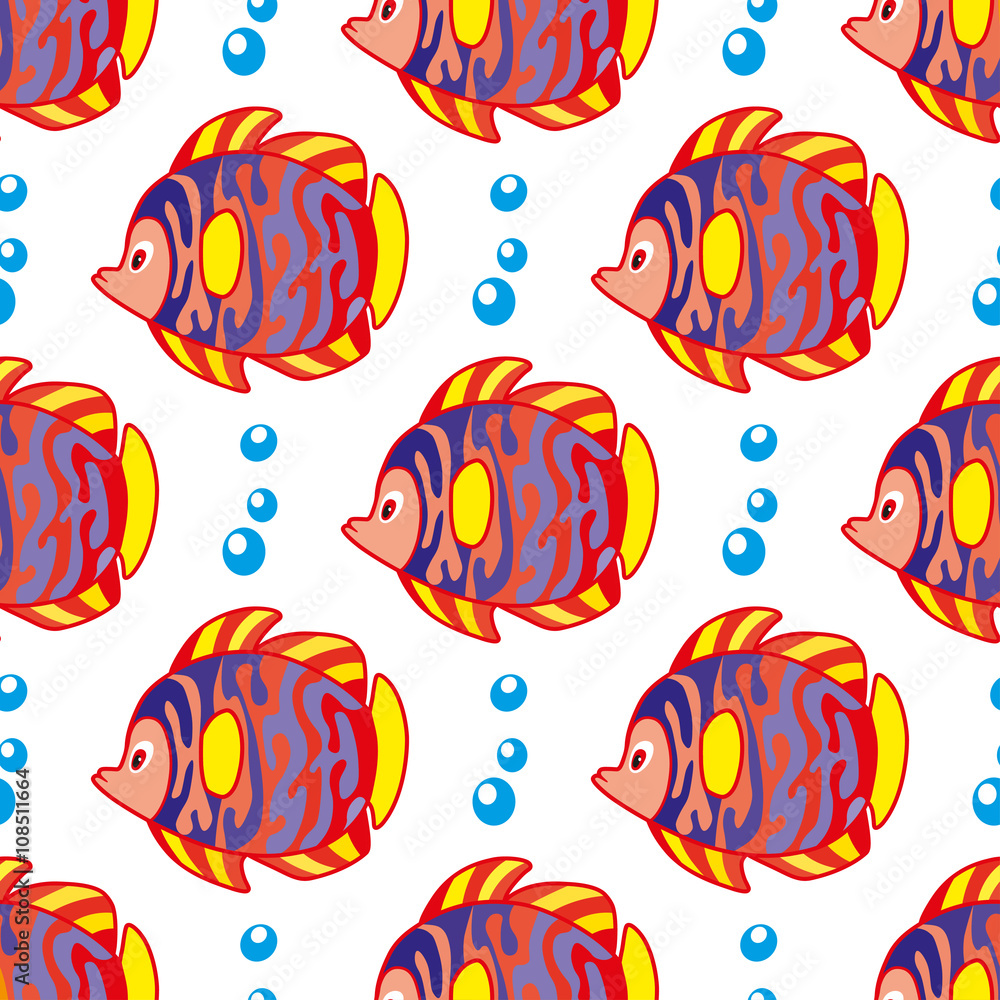 pattern with fishes pattern with fishes
