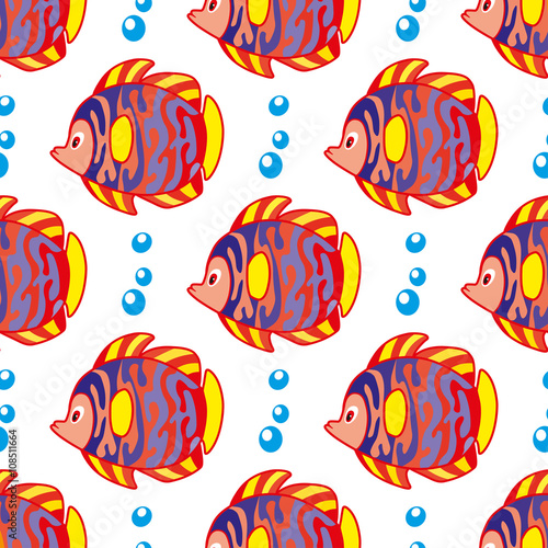  pattern with fishes