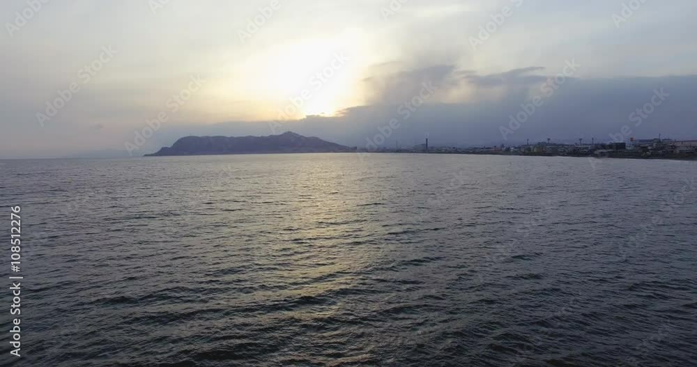 Aerial Mount Hakodate Waterfront. Aerial Mount Hakodate Waterfront.