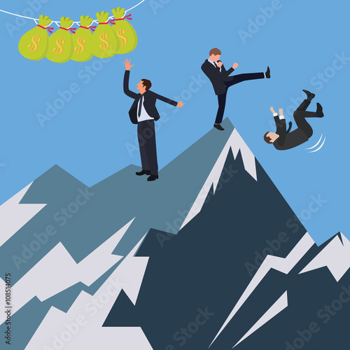 business conflict office try fight to reach get money 