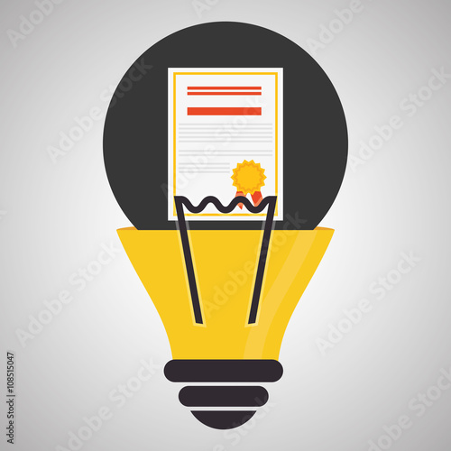 Flat illustration about back to school design