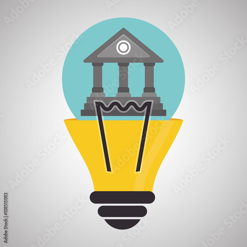 Flat illustration about back to school design