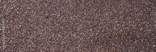 Close up of dark sand texture