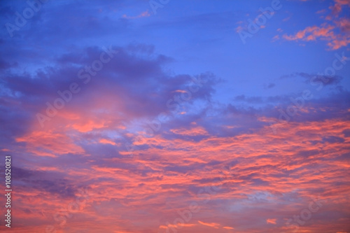 blue sky clouds,Blue sky with clouds. © alexzeer