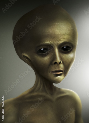 alien portrait