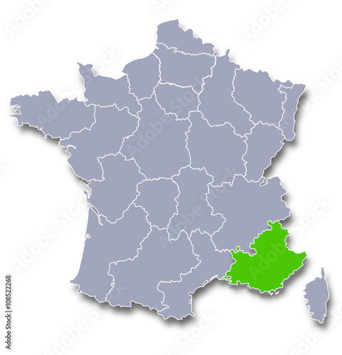 provence alpes côte d'azur paca région de france