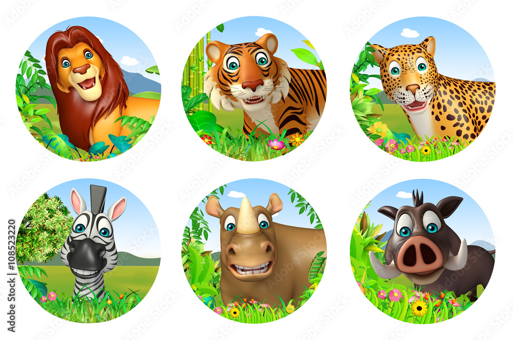 Fototapeta premium wild animal
